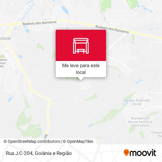 Rua J.C-204 mapa