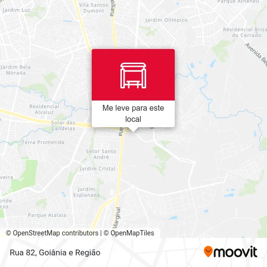Rua 82 mapa