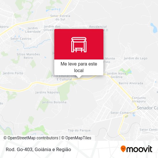 Rod. Go-403 mapa