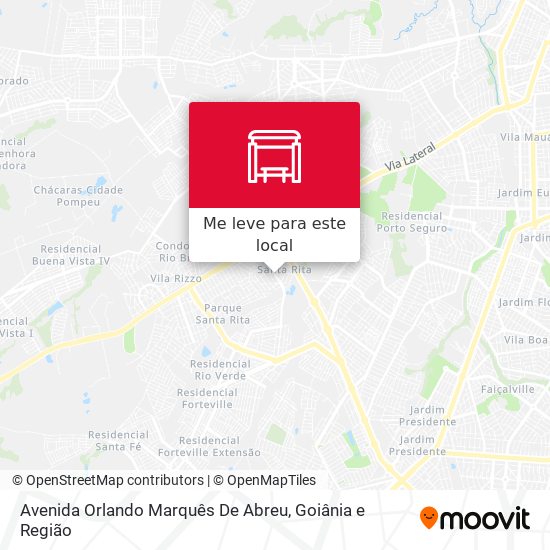 Avenida Orlando Marquês De Abreu mapa