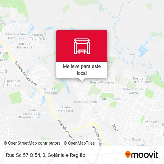 Rua Sc 57 Q 54, 0 mapa