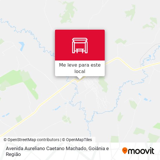 Avenida Aureliano Caetano Machado mapa