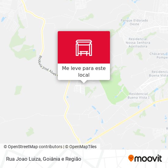 Rua Joao Luiza mapa