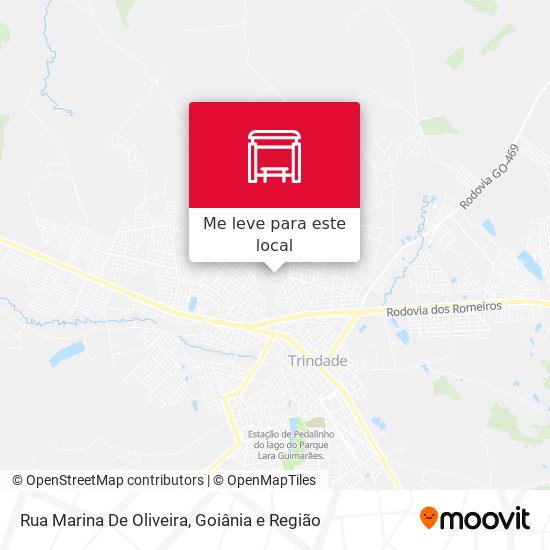 Rua Marina De Oliveira mapa