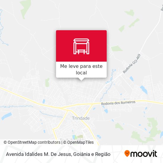 Avenida Idalides M. De Jesus mapa