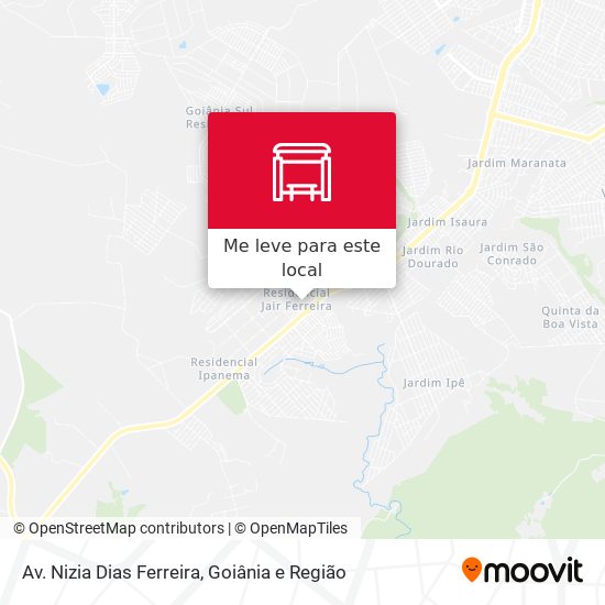 Av. Nizia Dias Ferreira mapa