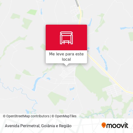 Avenida Perimetral mapa