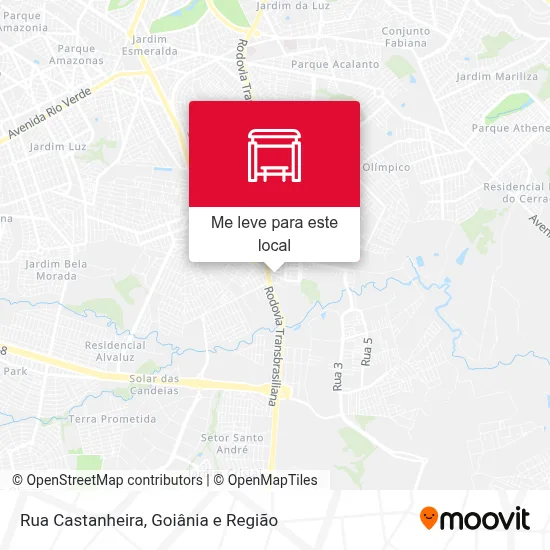 Rua Castanheira mapa