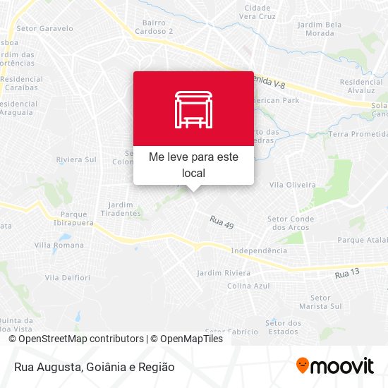 Rua Augusta mapa