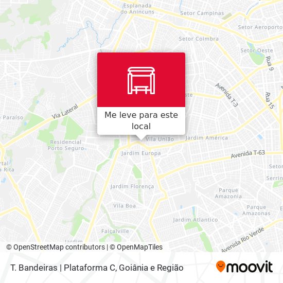 T. Bandeiras | Plataforma C mapa