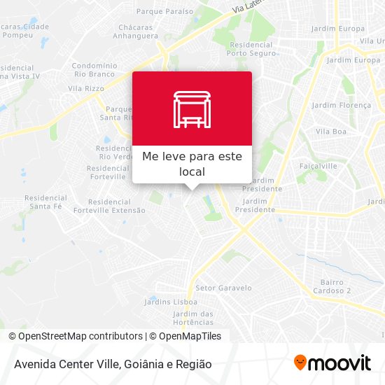 Avenida Center Ville mapa