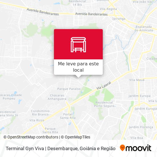 Terminal Gyn Viva | Desembarque mapa