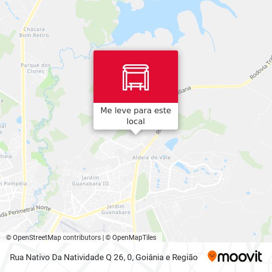 Rua Nativo Da Natividade Q 26, 0 mapa