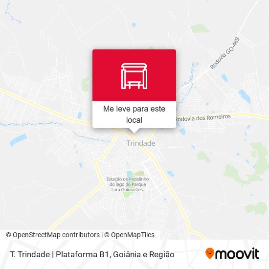 T. Trindade | Plataforma B1 mapa