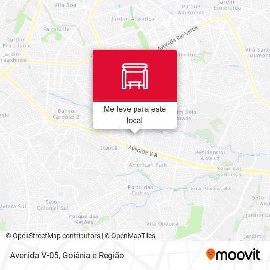 Avenida V-05 mapa
