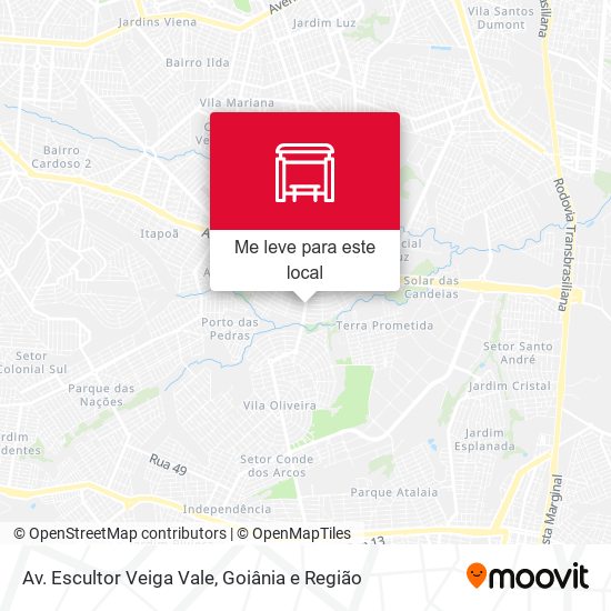 Av. Escultor Veiga Vale mapa