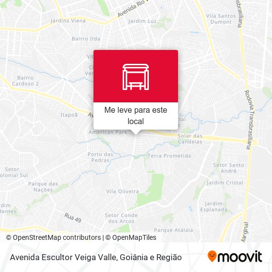 Avenida Escultor Veiga Valle mapa