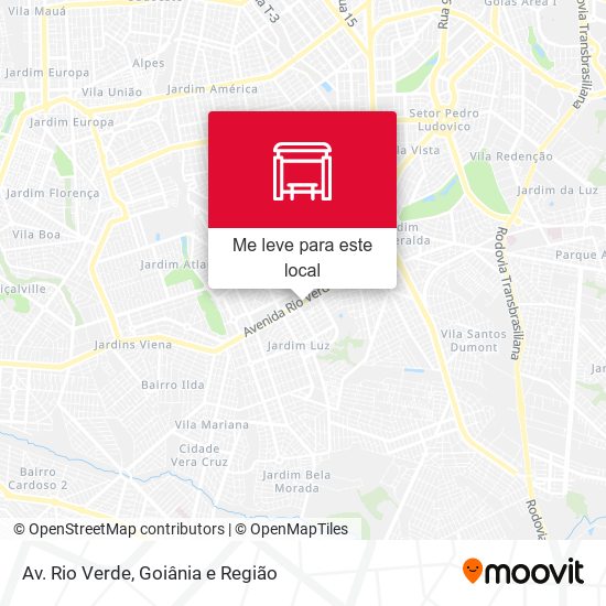 Av. Rio Verde mapa