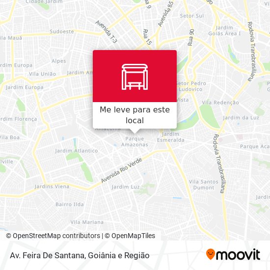 Av. Feira De Santana mapa