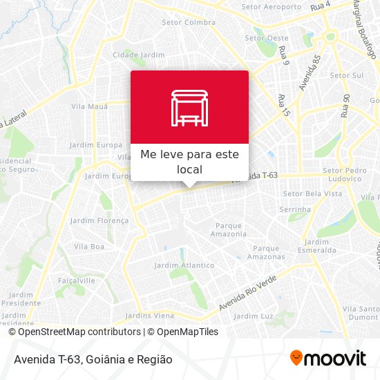 Avenida T-63 mapa