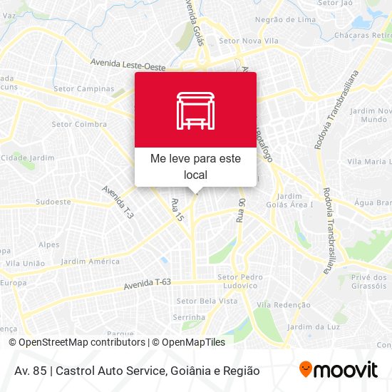 Av. 85 | Castrol Auto Service mapa