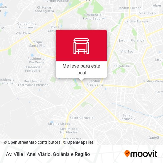 Av. Ville | Anel Viário mapa