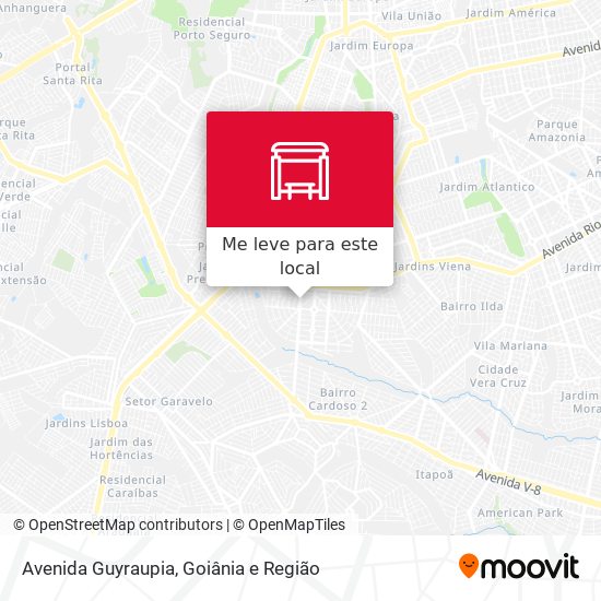 Avenida Guyraupia mapa