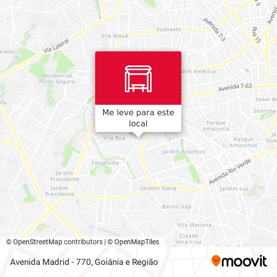 Avenida Madrid - 770 mapa