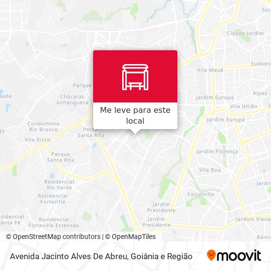 Avenida Jacinto Alves De Abreu mapa