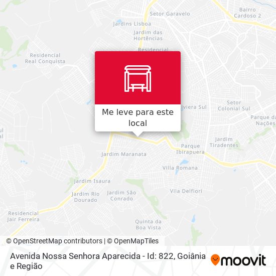 Avenida Nossa Senhora Aparecida - Id: 822 mapa