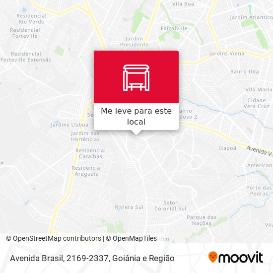 Avenida Brasil, 2169-2337 mapa