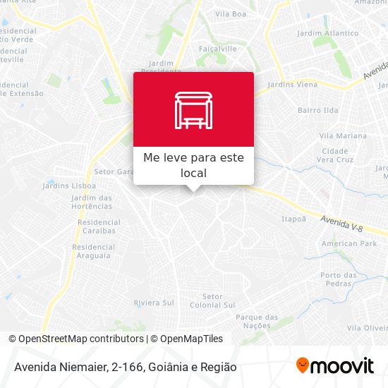 Avenida Niemaier, 2-166 mapa