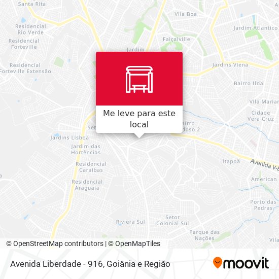 Avenida Liberdade - 916 mapa