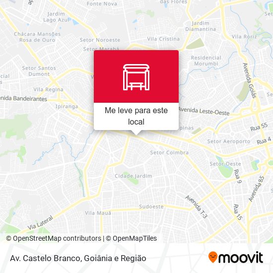 Av. Castelo Branco mapa