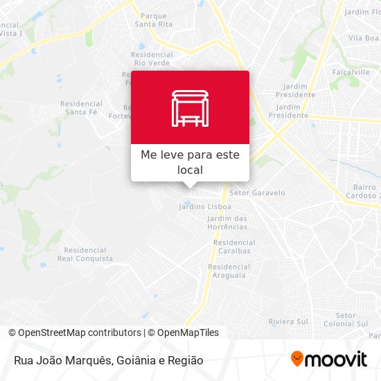 Rua João Marquês mapa