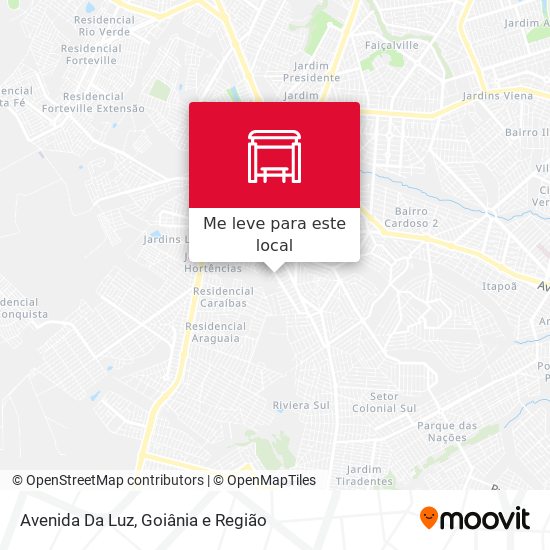 Avenida Da Luz mapa