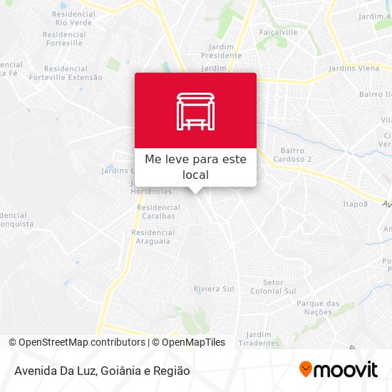 Avenida Da Luz mapa