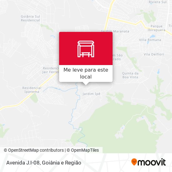 Avenida J.I-08 mapa