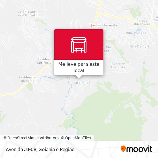 Avenida J.I-08 mapa
