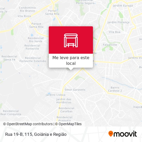 Rua 19-B, 115 mapa