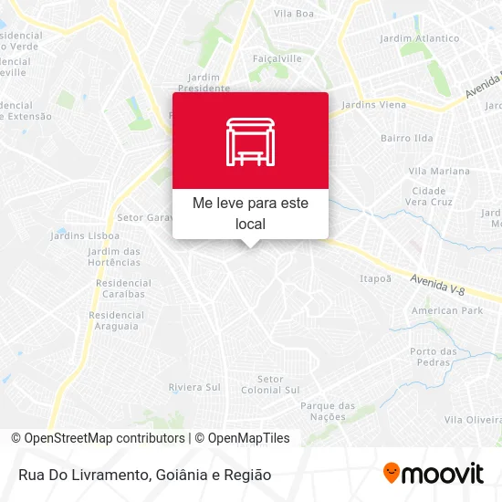 Rua Do Livramento mapa