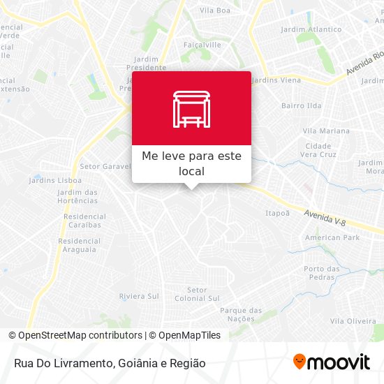 Rua Do Livramento mapa