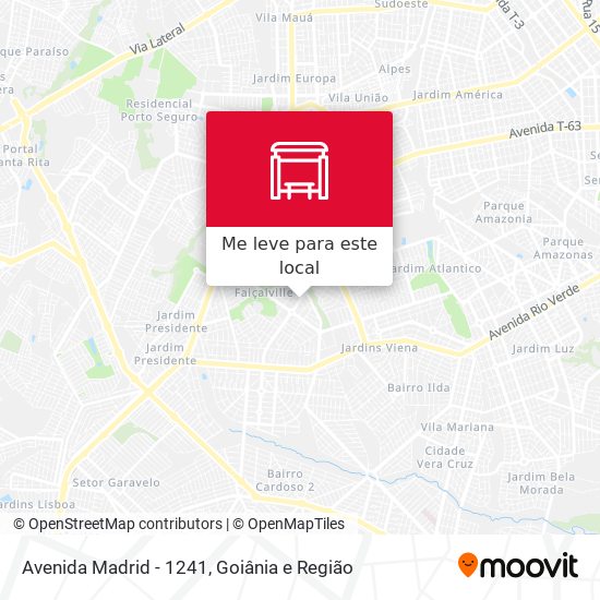 Avenida Madrid - 1241 mapa