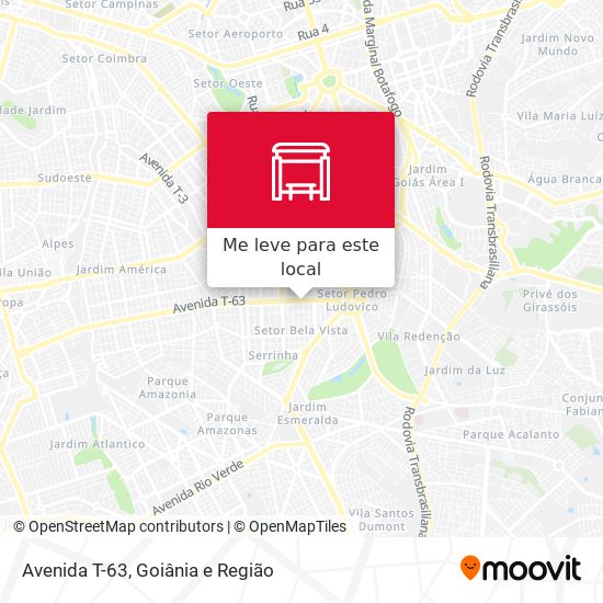 Avenida T-63 mapa