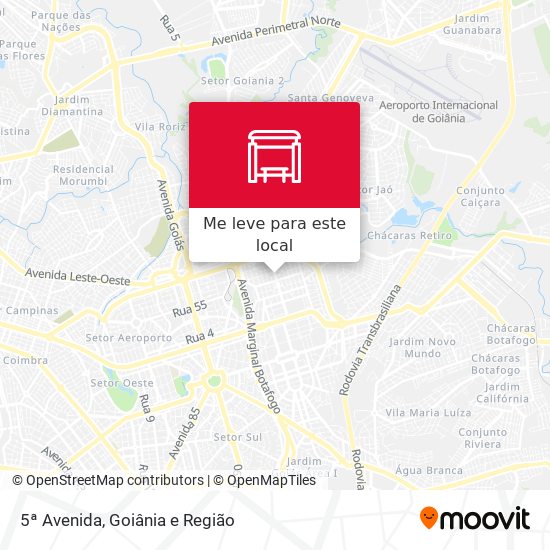 5ª Avenida mapa