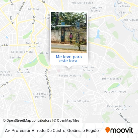 Av. Professor Alfredo De Castro mapa