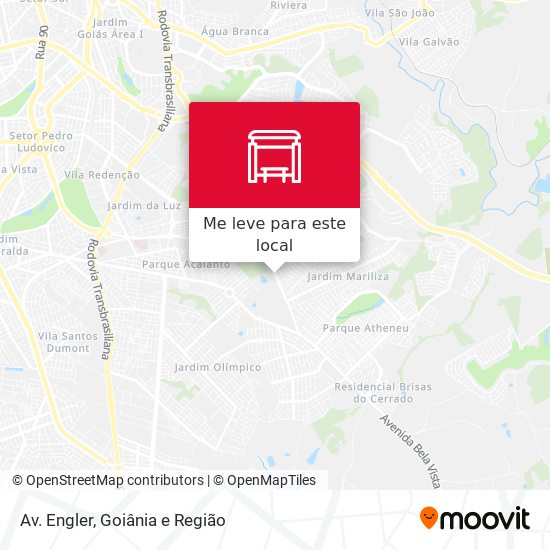Av. Engler mapa