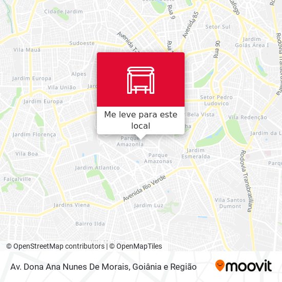 Av. Dona Ana Nunes De Morais mapa