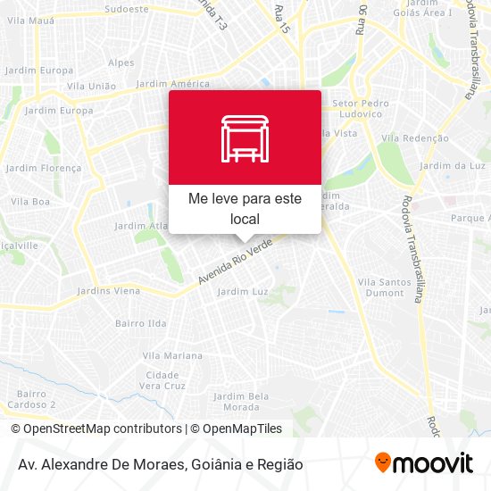 Av. Alexandre De Moraes mapa