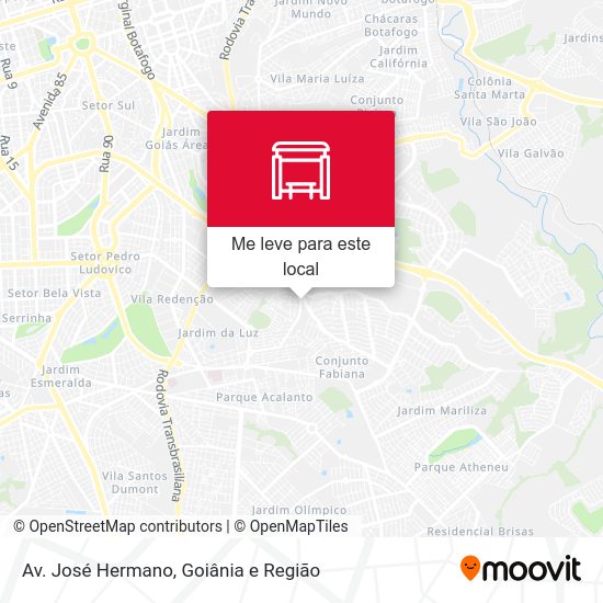 Av. José Hermano mapa